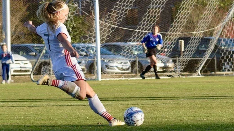 Maren Hasselbusch gjorde matchens enda mål.