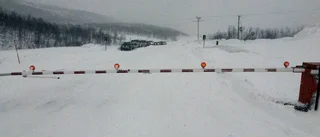 Stormen har avtagit i Arjeplogsfjällen