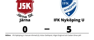 IFK Nyköping U vann enkelt borta mot Järna