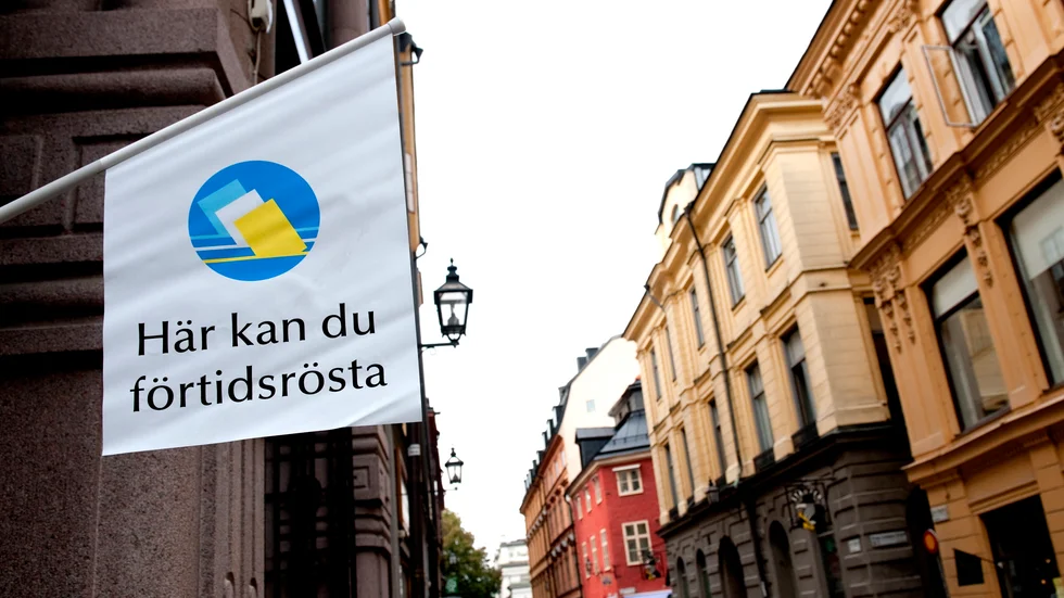 Över tre miljoner förtidsröster har kommit in i årets val. Arkivbild.