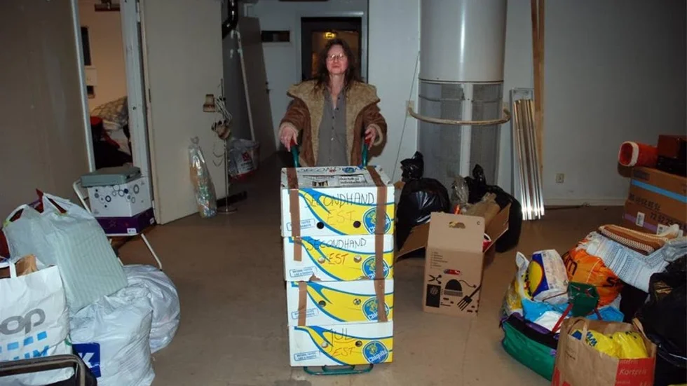 Yvonne Linder har nu klart med en ny lokal och det som intwe åkte med lasset till Haapsalu i går ska flyttas över till nya lokalen.