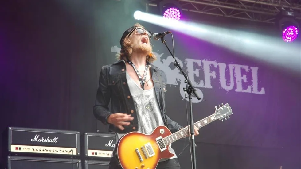 Refuel spelar på Monsters of Rock på lördag.