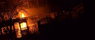 Nya året började med brand i Hageby