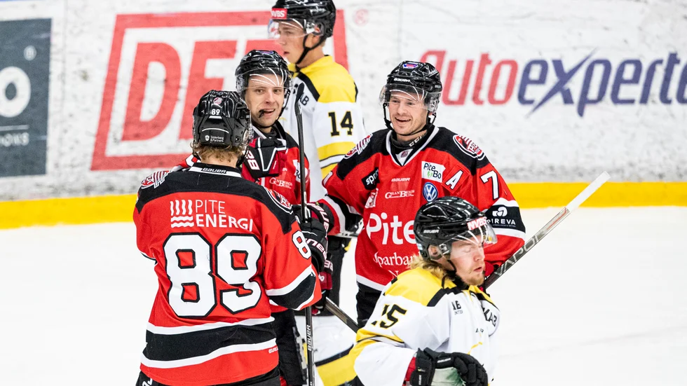 Oscar Nilsson, Magnus Isaksson och Joakim Högberg fick jubla ännu en gång efter söndagens seger.