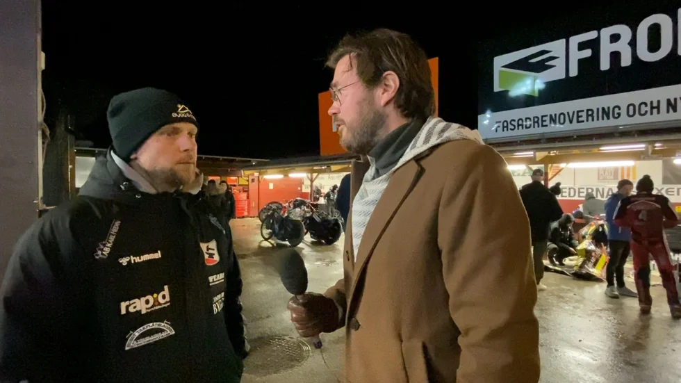 Jimmy Jansson efter första SM-finalen