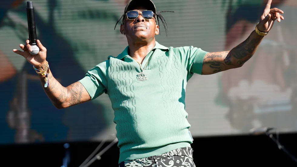 Coolio framträdde i Chicago den 18 september.