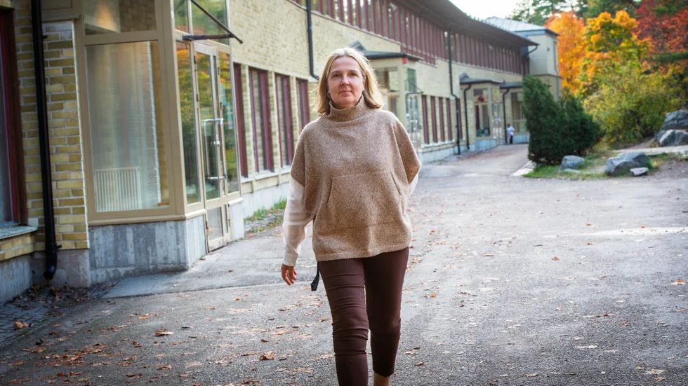 Rektor Malin Thunström blev ombedd att ta emot en elev som inte kunde få relevant hjälp på en friskola i Nyköping. Det var friskolerektorn själv som ringde, säger hon.