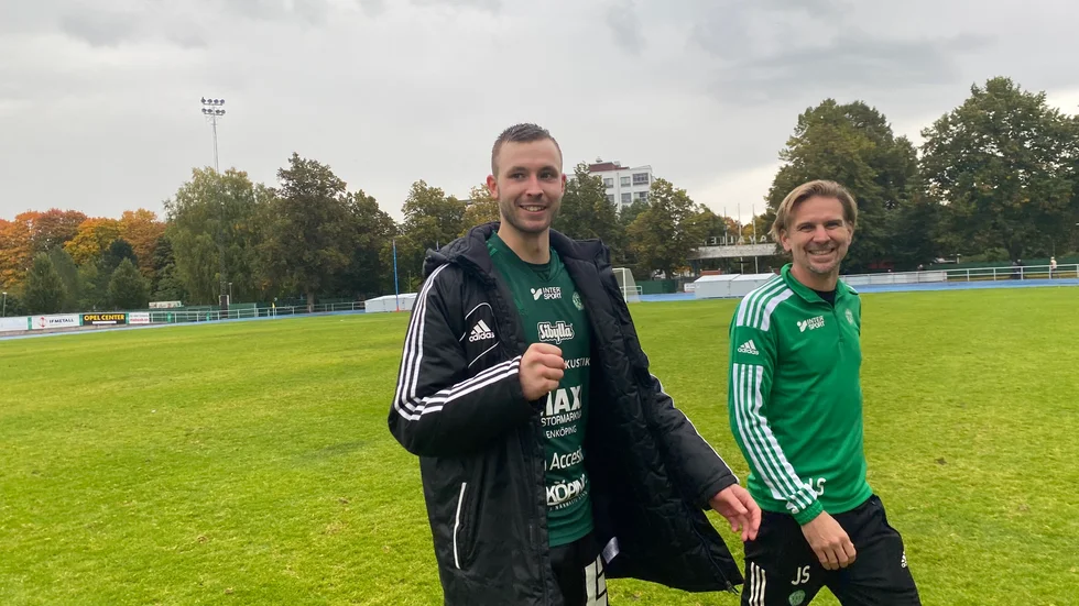 Linus Zetterström ger ESK goda förhoppningar om en förlängning. 