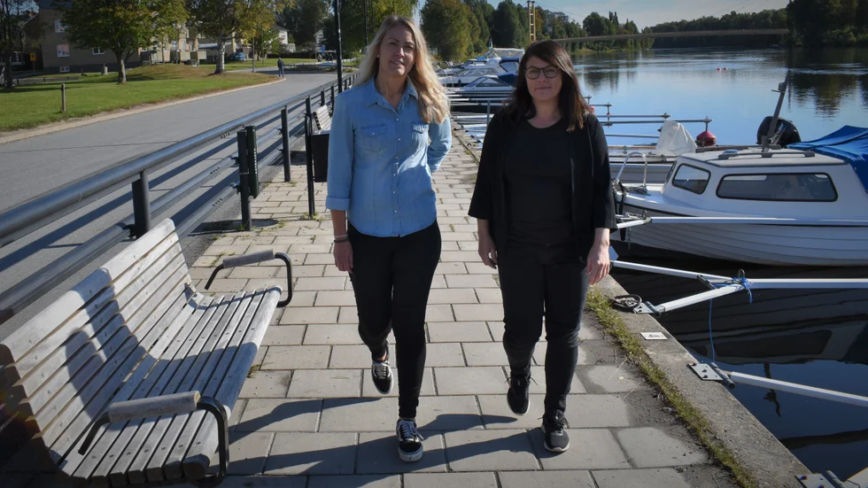 Malin Nyström och Jenny Sundkvist, energi- och klimatrådgivare på Skellefteå kommun har märkt ett ökat tryck under de sista veckorna.