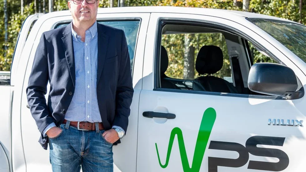 NYREKRYTERAD. Hans Jonsson är ny vd på Wind Power Service, ett företag som utför underhåll på vindkraftverk i norra Sverige och Finland.