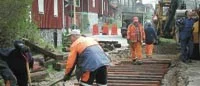 Smalspåret 
 rustas upp 
 inför säsongen