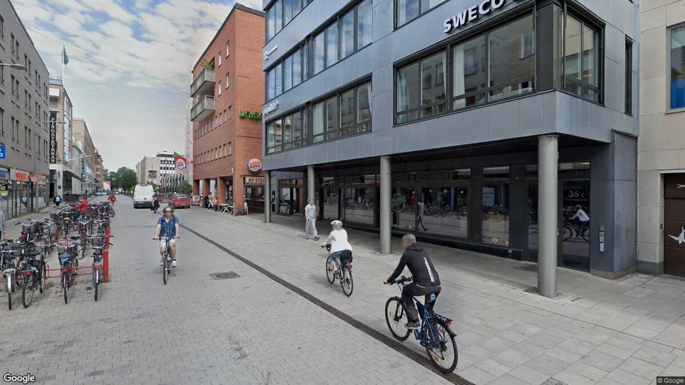 Dragarbrunnsgatan 36C: Bilden är automatiskt hämtad från Google Street View och visar adressen som bolaget är registrerat på.