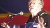 Jan Myrdal, vid besöket i Finspång i under sommaren.
FOTO: MARTIN ROTH