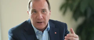 Löfven spelar högt