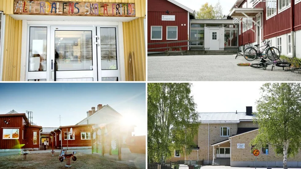 Efter skolutredningen 2012 lades skolorna i Alderdalen, Hemmingsmark, Blåsmark och Lillpite ner.