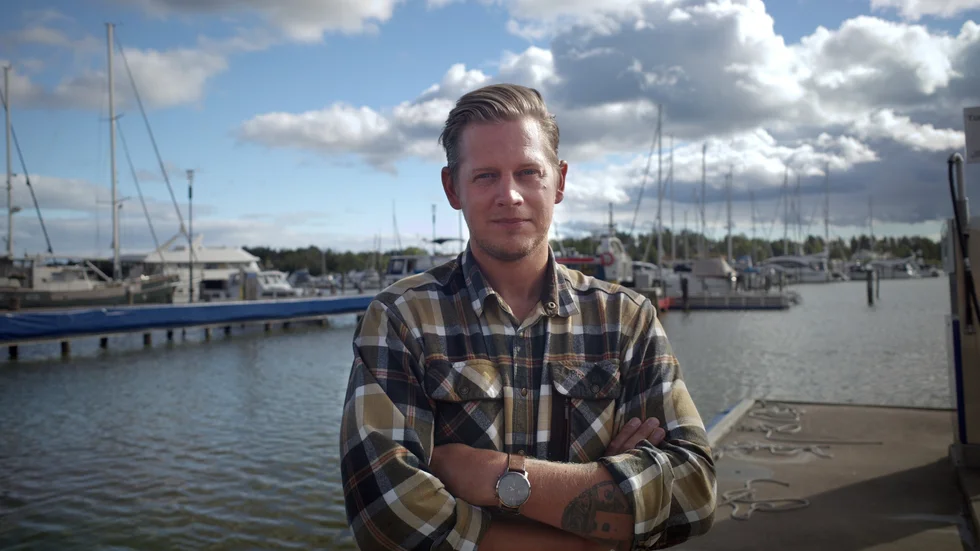  "Det känns jätteroligt, vi har pratat om det här sedan vi tog över hamnen 2019", säger Apelagos vd Johan Wolpher.