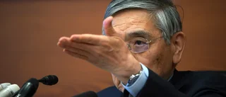 Japanska stödköp stärker pressad valuta
