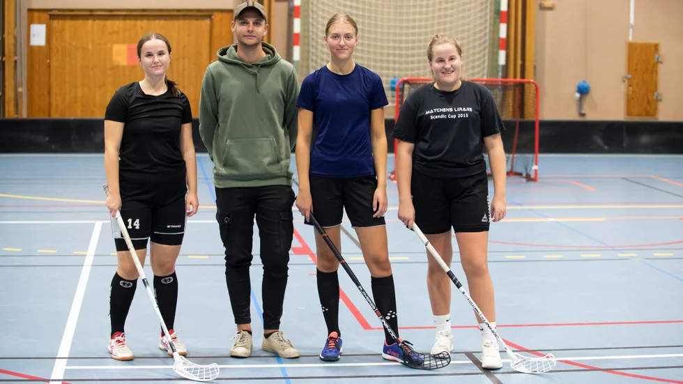 Tränare Robert Karlsson hade de tre spelarna Isabella Lönn, Ellen Andersson och Clara Carlsson på plats på onsdagsträningen. Men till premiären kommer Bibc den här säsongen inte ha några problem med att få ihop ett lag.