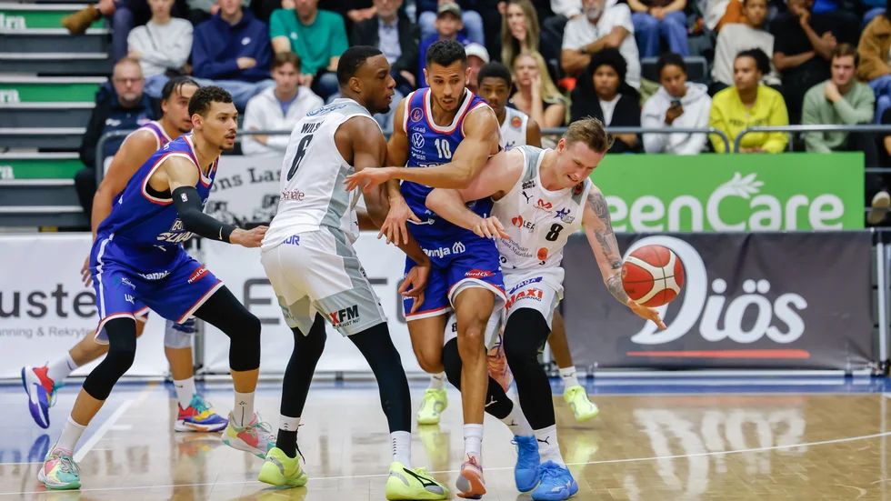 Samir Ali gjorde comeback i BC Luleå och fick börja med en seger direkt.