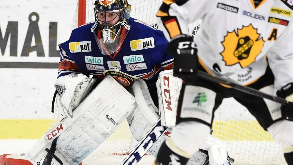 Växjös målvakt Christopher Nilstorp släppte bara in en puck mot Skellefteå som föll med 1-2 och tappade serieledningen i SHL.
