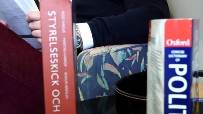"Det har funnits EU-kritiska personer långt innan SD kom fram som ett politiskt alternativ" säger statsvetaren Simon Matti. (Arkivbild)