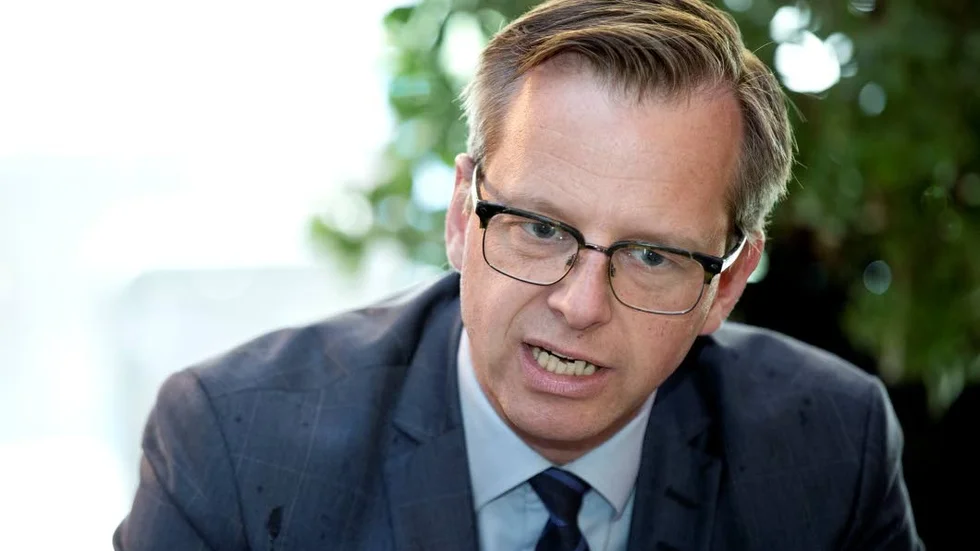 Glad. Mikael Damberg gläds över det ökade nyföretagande i Norrbotten under året. Han ser det som ett kvitto på Regeringens politik. (Arkivbild)