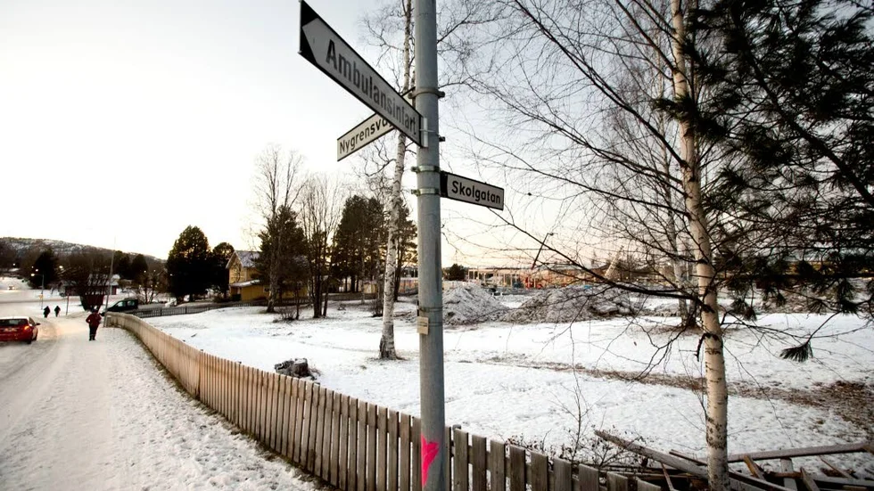 Gång- och cykelvägar prioriteras när det kommer till snöröjning och halkbekämpning. Älvsbyn är en av fyra kommuner i länet som har dessa instruktioner. (Arkivbild)