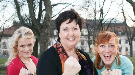 Babben Larsson har tröttnat på gubbväldet inom svensk standup och tar därför med sig två av de roligaste tjejerna på turné: Karin Adelsköld (Årets komiker 2011) och Elina Du Rietz (Solsidan, Big Comedy).