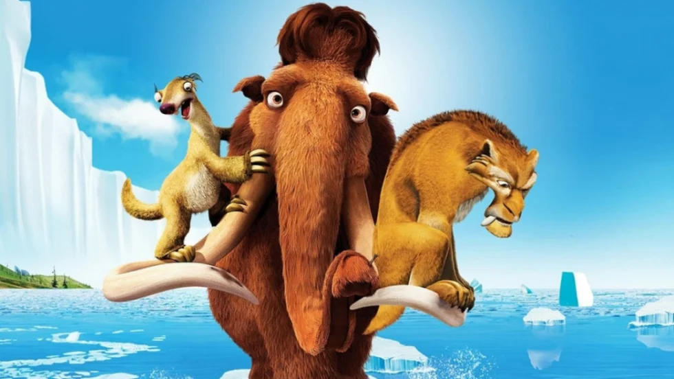 Sengångaren Sid, mammuten Manny och tigern Diego är tillbaka för nya djupfrysta upptåg. Pressbild.