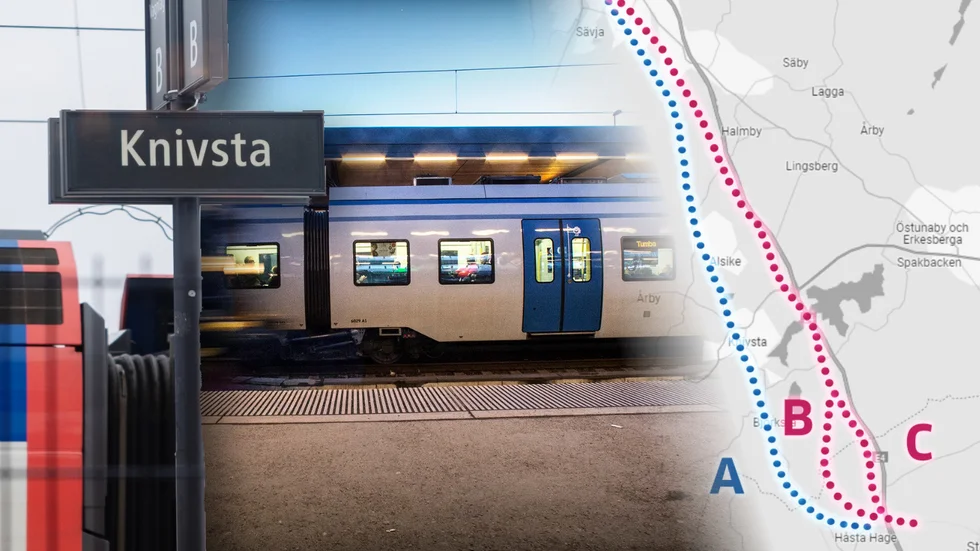 Under torsdagen kommer Trafikverkets besked om hur fyrspåret ska dras genom Knivsta.