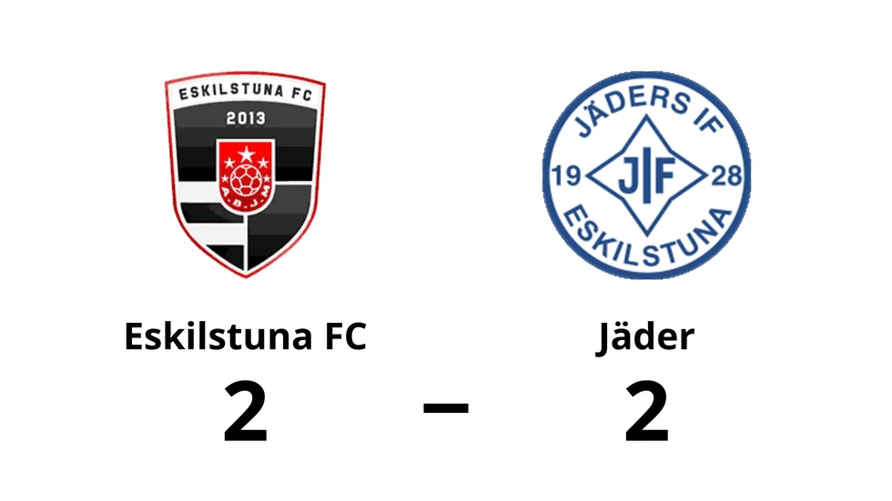 Eskilstuna FC spelade lika mot Jäders IF