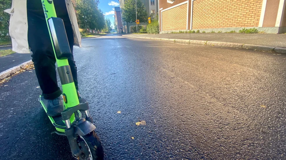 Populära stöldobjekt: Elsparkcyklar (genrebild).