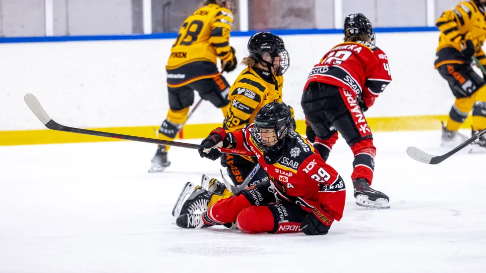 Ellen Lövgren och Skellefteå AIK hade ledningen två gånger om mot Luleå, men höll till slut efter ett övertidsavgörande.