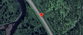 Väg 95 avstängd mellan Jäckvik och Merkenäs