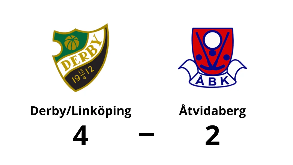 Derby/Linköping vann mot Åtvidaberg
