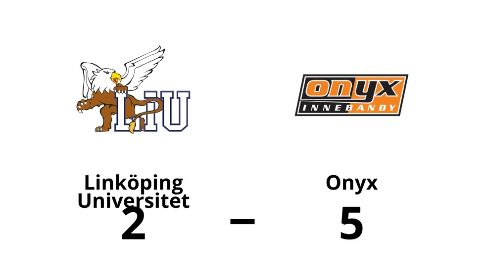 Linköping Universitet förlorade mot Onyx