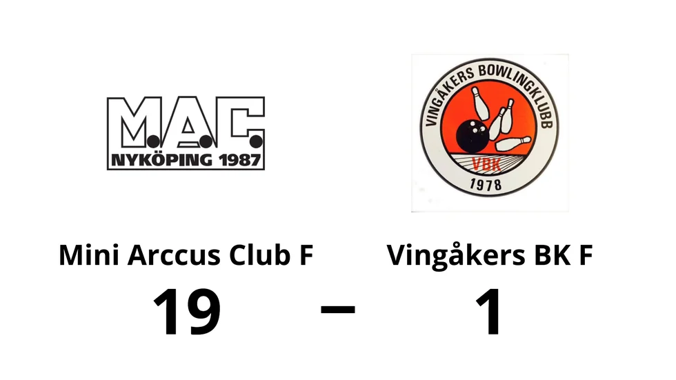 Mini Arccus Club F vann mot Vingåkers BK F