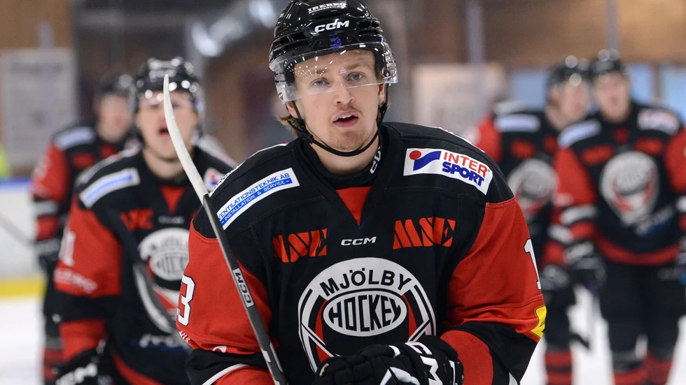 William Nestun gjorde ett av MHC:s mål i Nyköping.