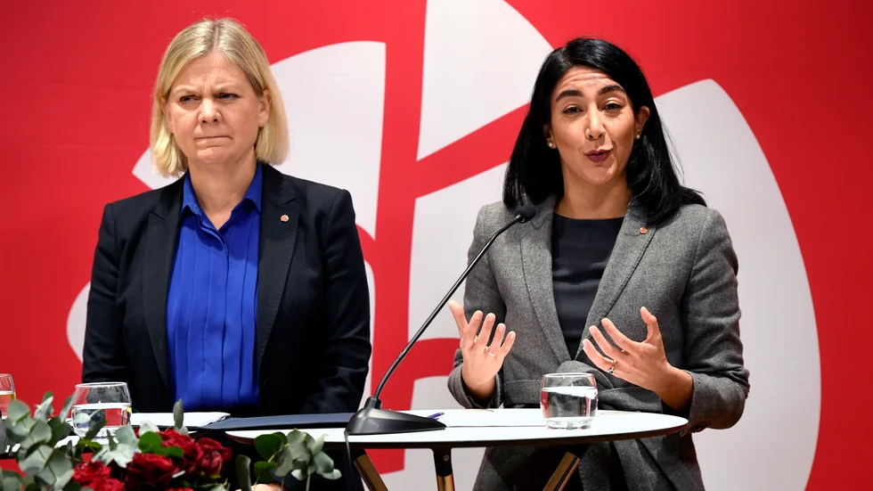 Tidö-light. Nyligen presenterade partiledaren Magdalena Andersson och Lawen Redar förslaget på nytt partiprogram för Socialdemokraterna. 