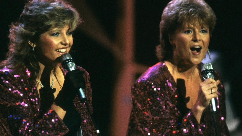 Hanne Krogh och Elisabeth Andreassen när det begav sig. 1985 vann de Eurovision Song Contest, nu ska de tävla igen.
