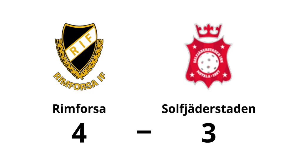 Rimforsa vann mot Solfjäderstadens IBK