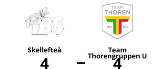 Poäng för Skellefteå – steg åt rätt håll mot Team Thorengruppen U