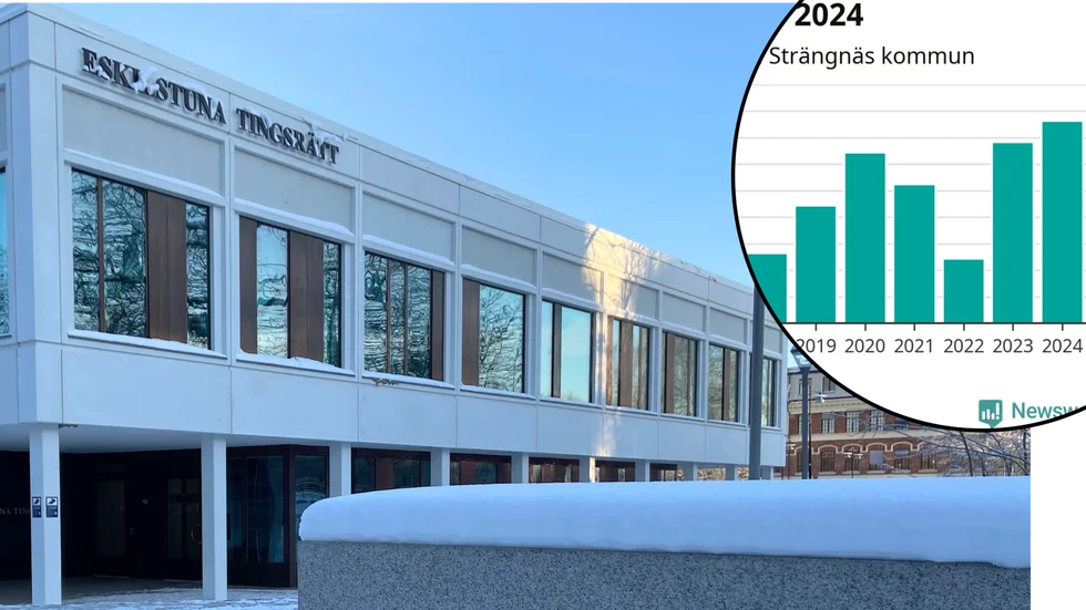 I Strängnäs kommun inleddes förra året fler konkurser än vanligt, 38 stycken. Det är det högsta antalet sedan åtminstone år 2015.