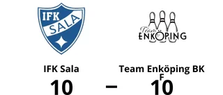 Team Enköping BK F spelade lika borta mot IFK Sala