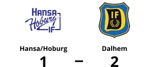 Erik Kellström matchvinnare med dubbla mål när Dalhem vann mot Hansa/Hoburg