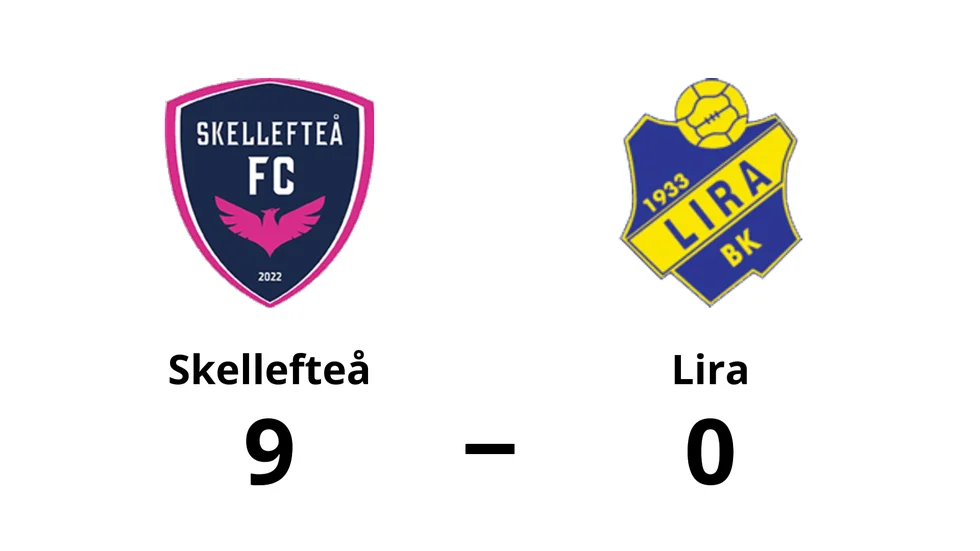 Skellefteå FC vann mot Lira BK