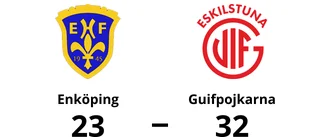Enköping fick ge sig i toppmötet med Guifpojkarna