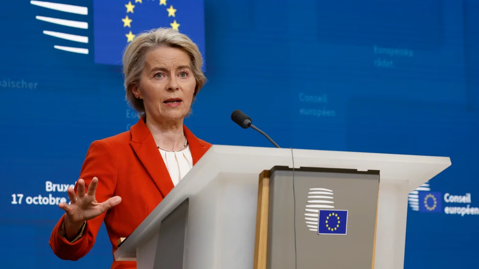 EU-kommissionens ordförande Ursula von der Leyen har fått en önskelista från EU-länderna om nya åtgärder kring asyl och migration. Arkivbild.