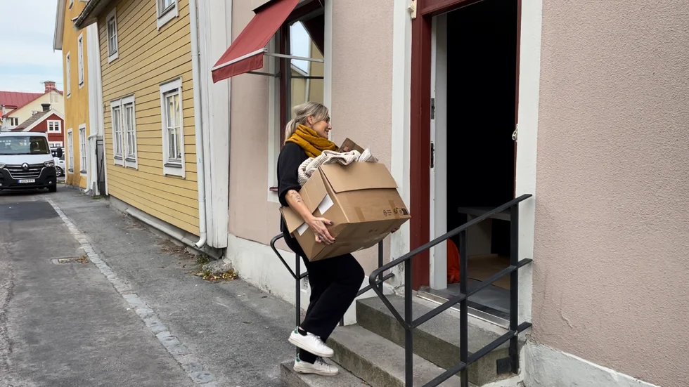 Ninna Anander flyttar in sin butik Hippie home på Västra Långgatan i Trosa. "Jag tänker att det är bra för Trosa, stan blir mer levande ju fler butiker den får i centrum."