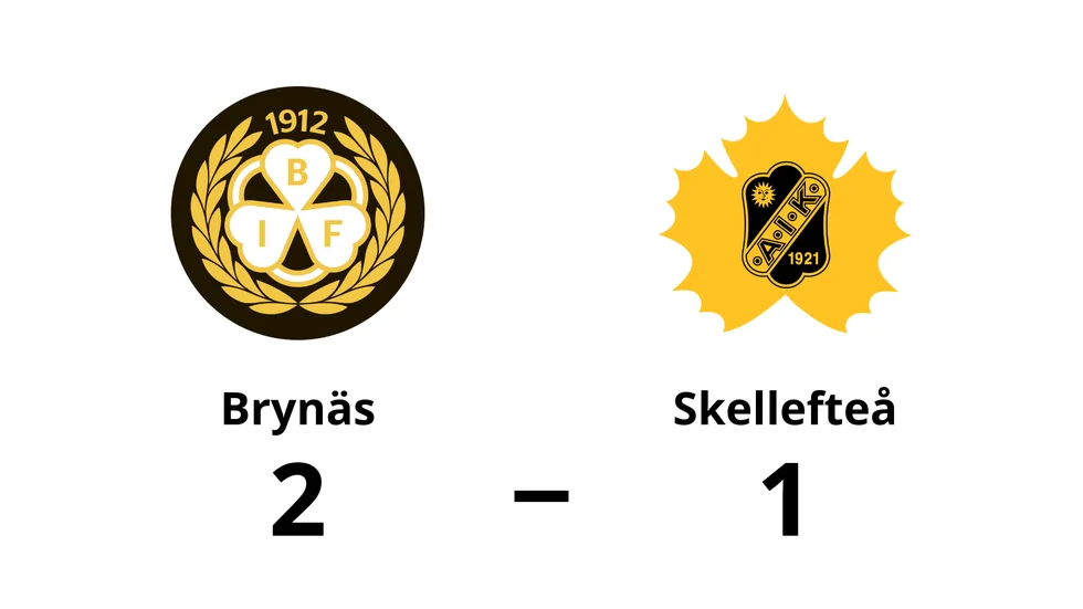 Brynäs IF vann mot Skellefteå AIK